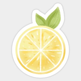 Lemon Sticker